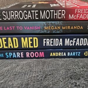 Stack of Mystery and Thriller Books